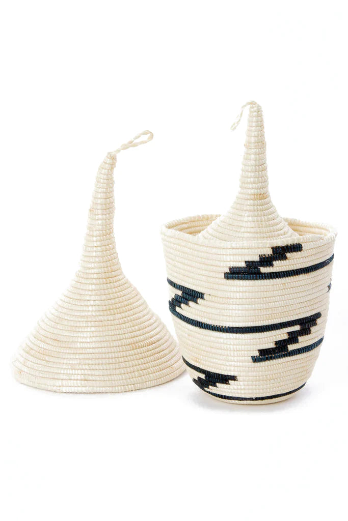 Rwanda nesting Baskets, Sisal African baskets