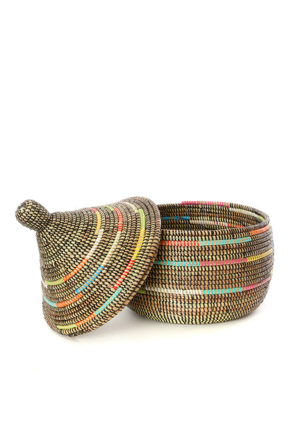 Sisal warming African basket