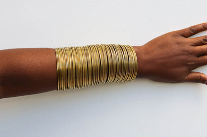 African Brass cuff Bracelets, Maasai Wrist bracelets, Brass bangles, Brass Jewelry