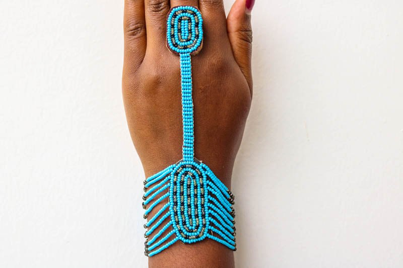 African Beaded maasai Wrist Bracelet