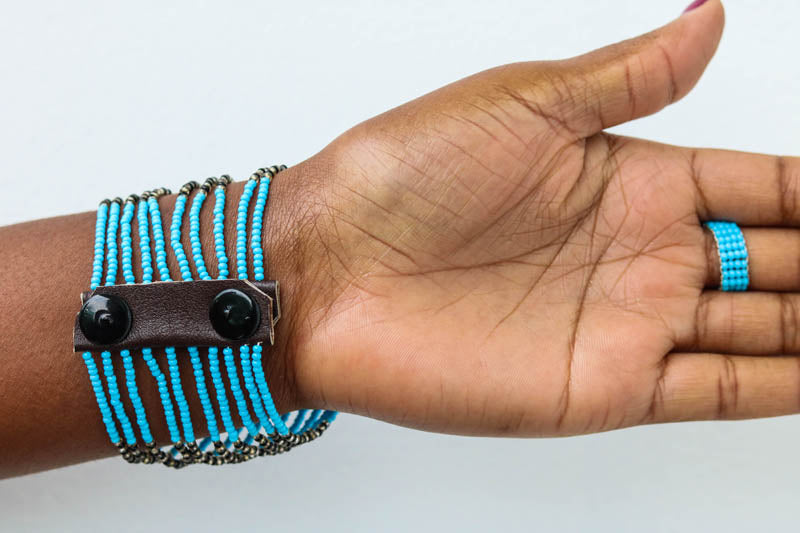 African Beaded maasai Wrist Bracelet