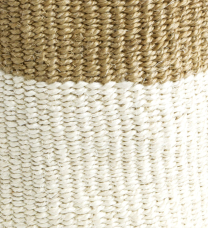 Sisal African planter and storage baskets