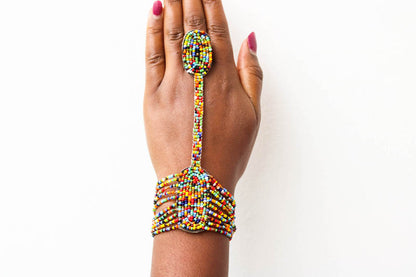 African Beaded maasai Wrist Bracelet