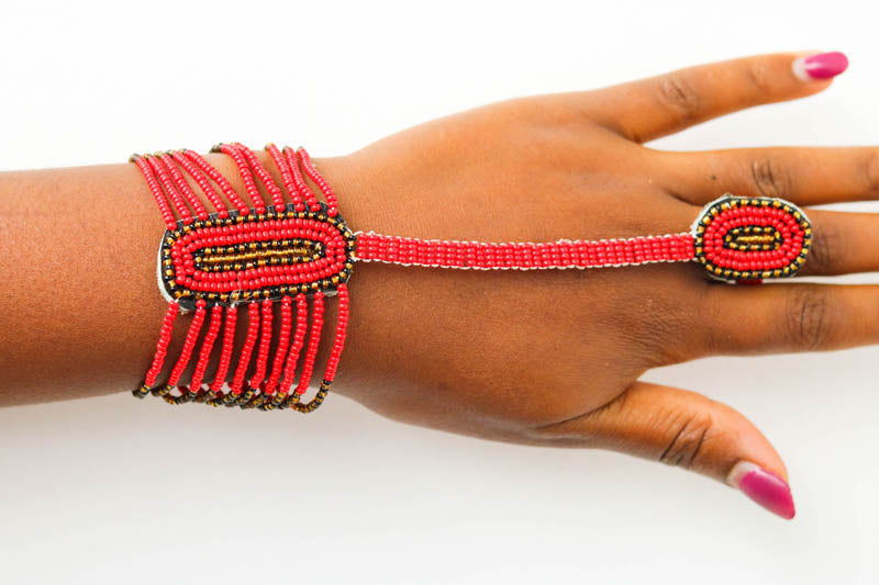 African Beaded maasai Wrist Bracelet