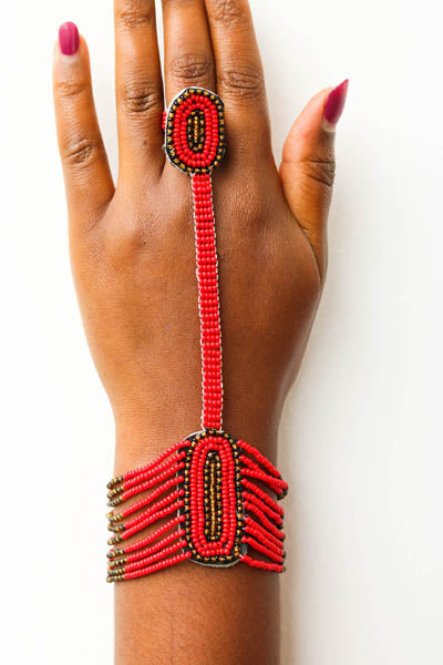 African Beaded maasai Wrist Bracelet