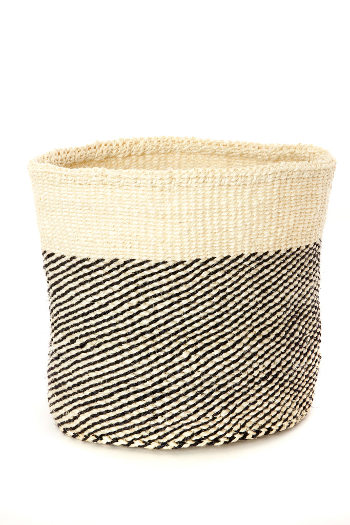 Sisal African planter and storage baskets