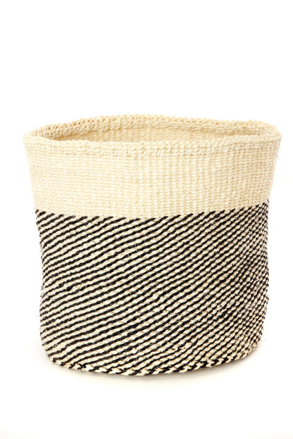 Sisal African planter and storage baskets