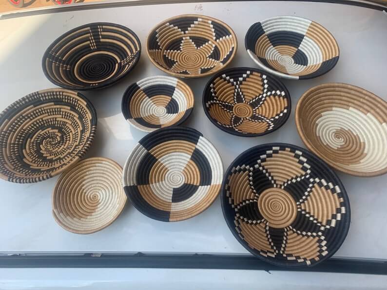 handwoven African basket - Acts Africa