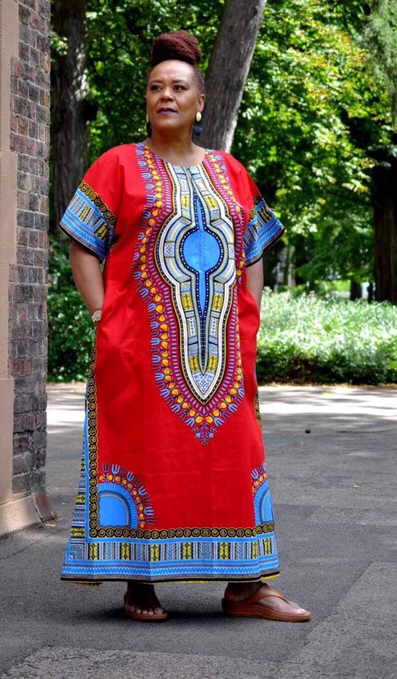 dasshiki dress - Acts Africa