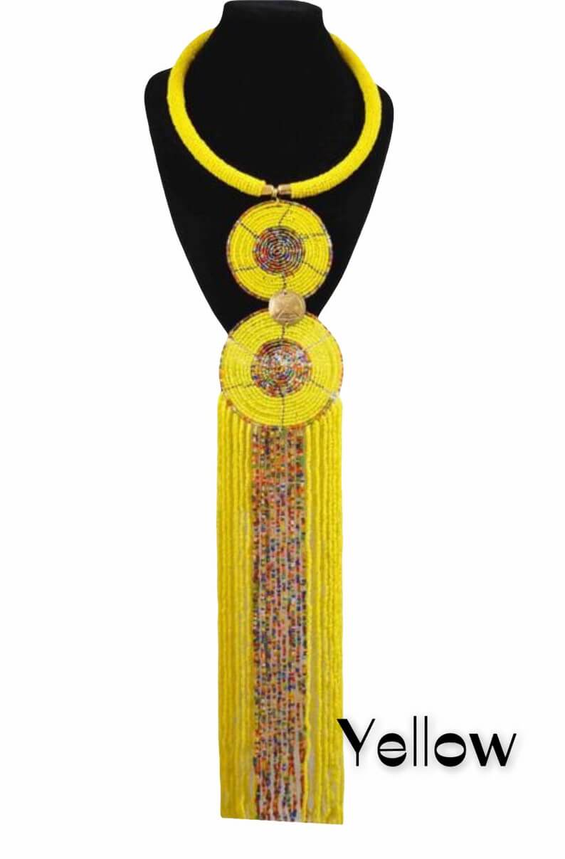 African long necklace - Acts Africa