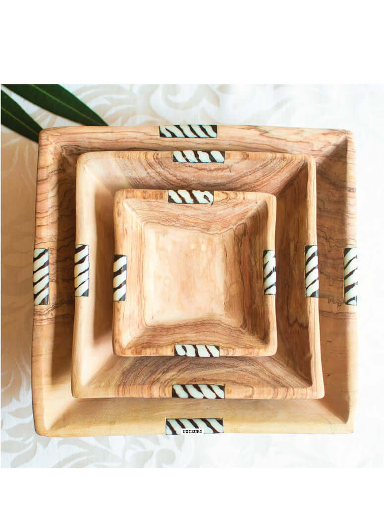 square African salad bowl - Acts Africa