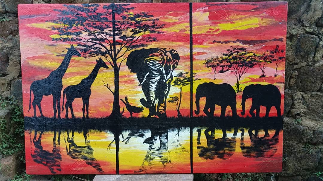 handmade painting - Acts Africa