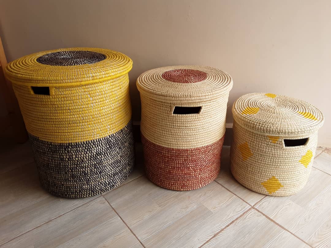 handmade laundry basket - Acts Africa