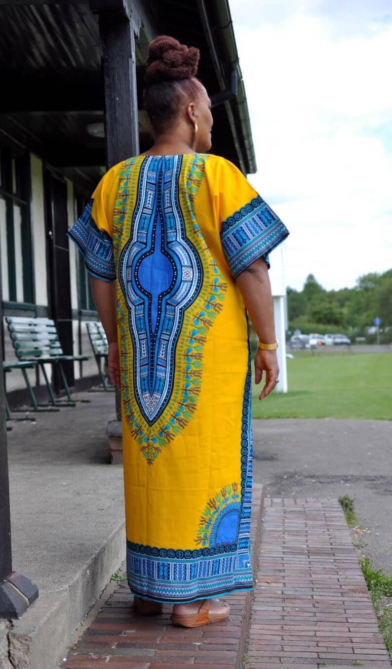 long African dress - - Acts Africa