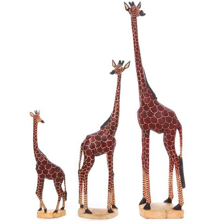 Acts Africa, wooden giraffe - Acts Africa