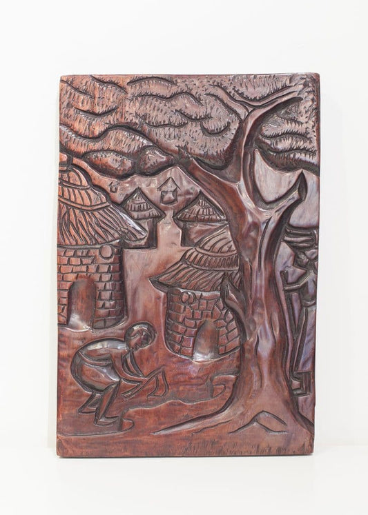 wooden wall hanging - Acts Africa