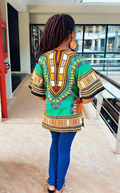 African tribal wear and dashiki clothing for African wear summer shirt - Acts Africa