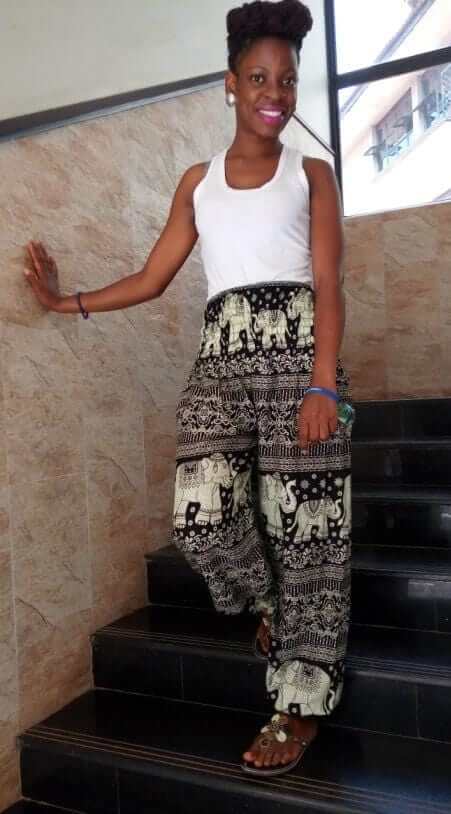 Black & White African pants - Acts Africa