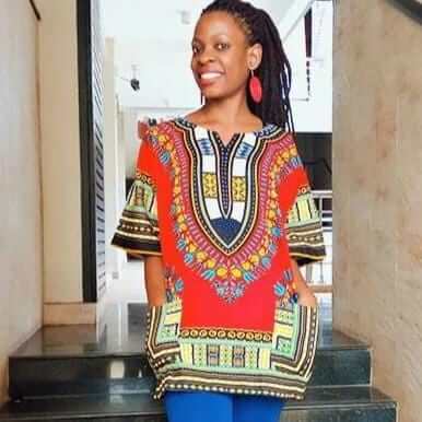 Red Dashiki Shirt - Acts Africa