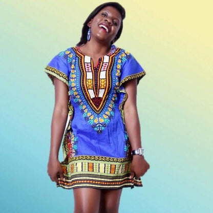 Mini dashiki dress - Acts Africa