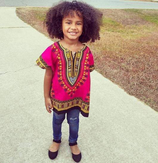 Kids Dashiki Pink Shirt, Casual Dashiki shirt - Acts Africa