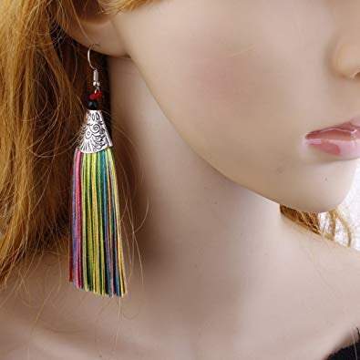 tassel earrings - Acts Africa