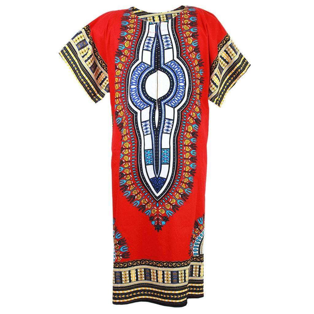 African Dashiki kaftan free Long Women Dress - Acts Africa