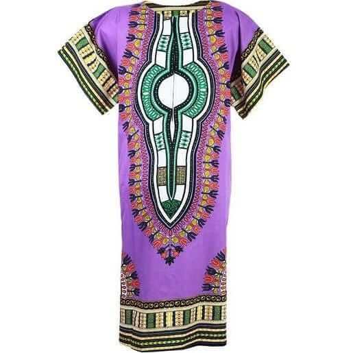 Kaftan Dashiki, Ankle Dress - Acts Africa