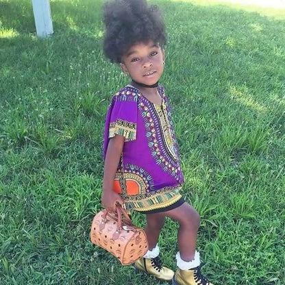 Kid's Dashiki Shirt - Acts Africa