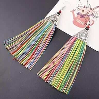 Long Tassel Earrings - Acts Africa