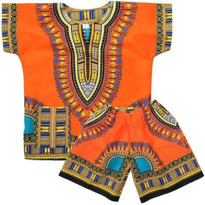 Children Dashiki Shirt, Shirt and Short Dashiki Wear - Acts Africa