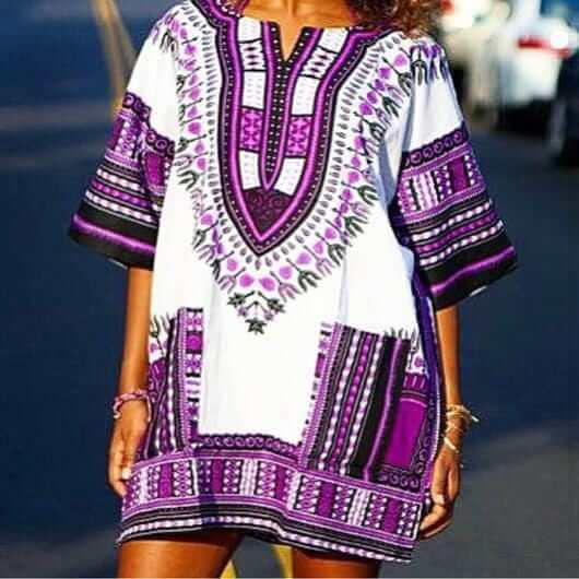 Dashiki shirt dress - Acts Africa