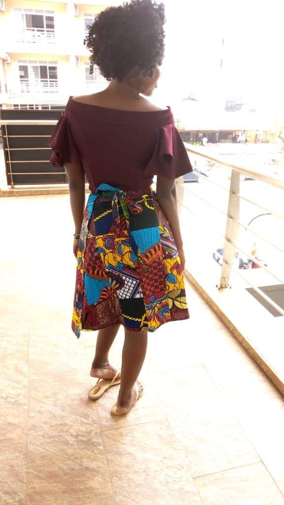 African ankara skirt - Acts Africa