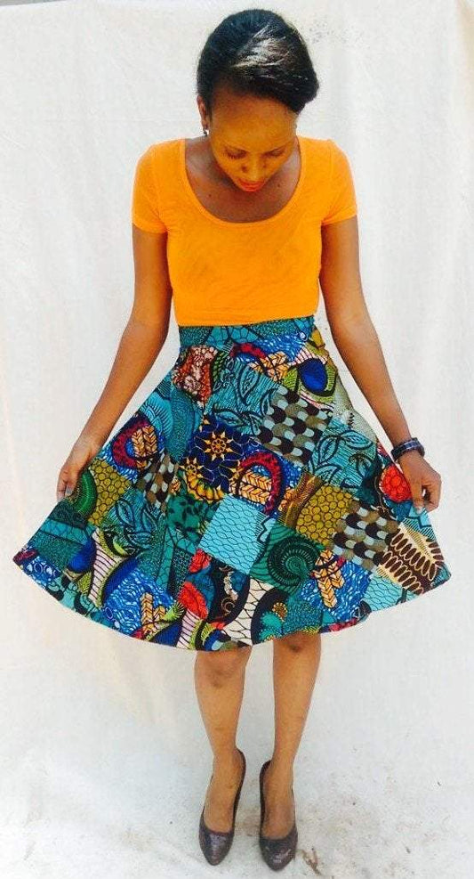 Kitenge wrap Skirt - Acts Africa