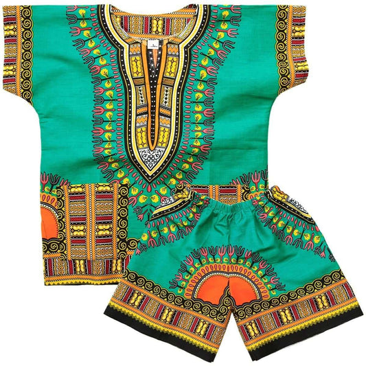 Green Dashiki - Acts Africa