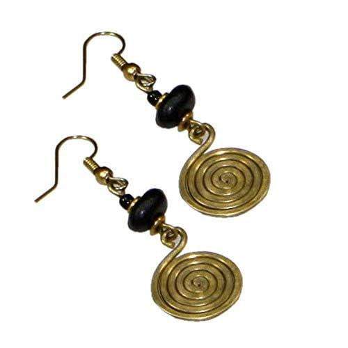 Brass Women Earrings - Acts Africa