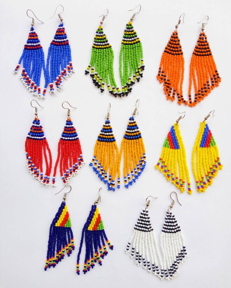 African earrings - Acts Africa