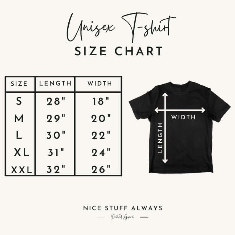 t-shirt sizes - Acts Africa